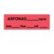 Nevs Tape, Arfonad 1/2" x 500" Red w/Black SANT-7 - alternate 1